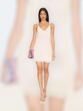 Free People Gold Rush Mini
Dress Ivory